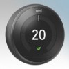 Nest T3029EX Black 3rd Generation Learning Thermostat With Wi-Fi Control, Farsight Feature & Remote Control Via Nest App - Wi...