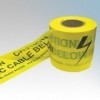 WTTAPE Underground Warning Tape Marked Danger Electrical Cable Below 150mm x 365m Reel