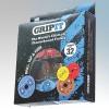Gripit GASSORTKIT Mixed Plasterboard Fixings Kit With 8 x 15mm fixings, 8 x 4.0 x 25mm wood screws, 8 x 18mm fixings, 8 x 5.0...