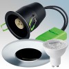 JCC Lighting JCC-LEDKIT/CH/28 Fireguard Next Generation Mains Voltage LED Fire Rated Downlight Kit With JC010010/NB Downlight, J