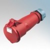 Mennekes 514 AM-TOP Red Industrial Connector With Screw Terminals 3P+E IP44 16A 400V