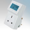 Timeguard TRT05 Programastat White Electronic Plug-In Thermostat With 24 Hour Time Control
