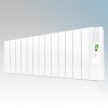 Rointe SRI1300RADC2 Sygma Short White 13 Element Electric Conservatory Radiator With Timer And Thermostat 1300W 230V H:420mm ...