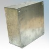 CED AB12124G Galvanised Adaptable Box With Knockouts 300mm x 300mm x 100mm