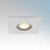 Ansell Lighting AORBLEDBZ/SQ/MW Orbio360 Matt White Fast Fit Twist-On Square Bezel For AORBLED LED Fire Rated Downlights