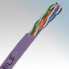 CAT5E-LSF Purple UTP CATEGORY 5e Enhanced Solid Copper Low Smoke + Fumes (LSF) Data Networking Cable 305m Box