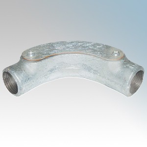 CF20IBG Galvanised Steel Inspection Bend 20mm