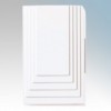 Friedland Big Ben White 2 Note & 1 Note Doorchime With 4 x R14 Batteries 171mm x 105mm x 49mm