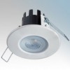 Collingwood DLT388MW5530 H2 LITE T Dimmable Fire Rated Downlight With Matt White Bezel, Warm White LEDs, 55° Beam Angle & Pus...