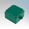 CED EB33GRN Green Plastic Earth Box - Requires Gland L: 81mm x W: 81mm x D: 67mm