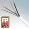 Prysmian FP2001.52C+EWHI FP200 Gold White 2 Core + Earth Fire Resistant Cable 1.5mm 100m Reel
