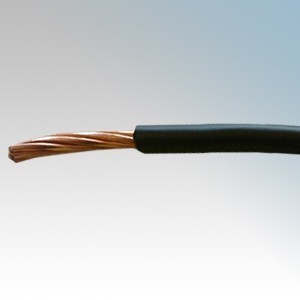 6491X1.5BLK100 BASEC Approved 6491X Black Single Core Insulated Conduit Wiring Cable 1.5mm 100m Reel