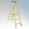 Greenbrook LAD6 Insulated Fibreglass 5 Tread Step Ladder With Multifunctional - Top Height 6ft : 1.74m - Weight 8.7kg