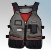 CK Tools MA2729 Magma Black Technicians Tool Vest With Red Trim