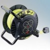BG Electrical OATFU30134SL Pro-XT Anti-Twist Fixed 4 Gang Open Cable Reel With 30m Cable & Wall Bracket 13A 240V