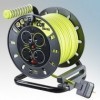 BG Electrical OMU25134SL Pro-XT 4 Gang Open Cable Reel With 25m Cable, Integrated Power Switch & Easy Wind Handle 13A 240V