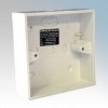 Danlers PABO White Square Mounting Box For Square Surface Mounting Ceiling Products