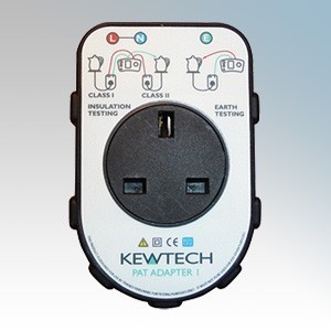 Kewtech PATADAPTOR1 Portable Appliance Adaptor Box For 17th Edition Multifunction Testers