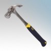 CK Tools 357001 Claw Hammer With Forged Steel Head + Shaft & Shock Absorbing Rubber Grip 450g (16oz)