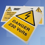 Electrical Warning Labels 