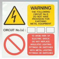 Industrial Signs - EARTH PROVISION LABELS